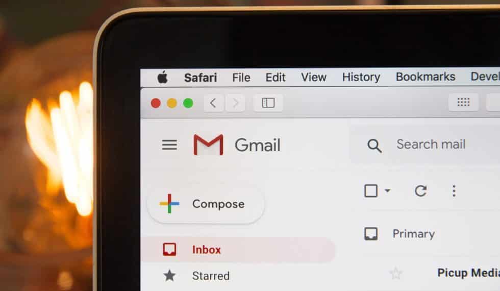 e-mail em inglês